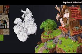 Image result for Stylized 3D Mobile