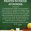 Image result for Prayer for School Day