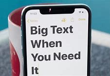 Image result for Big iPhone Text