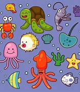 Image result for Ocean Cartoon Characters