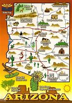 Image result for Arizona Tourist Attractions Map Printable