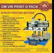 Image result for Cricket Screen Printing Machine