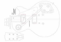 Image result for Les Paul Guitar Blueprints