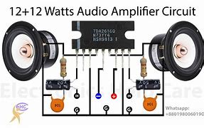 Image result for TDA2616 Amplifier Circuit Diagram