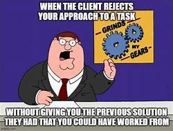 Image result for Dealing with Clients Meme