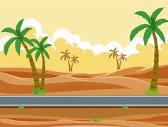 Image result for Desert Road Cartoon