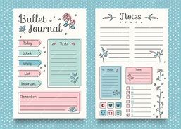 Image result for Bullet Journal Templates