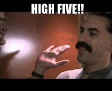 Image result for Almost High Five Meme