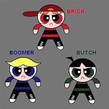 Image result for Powerpuff Girls and Rowdyruff Boys Coloring