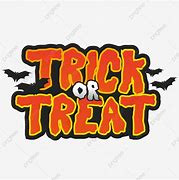 Image result for Trick or Treat Text