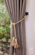 Image result for Navy and White Curtain Tie Backs