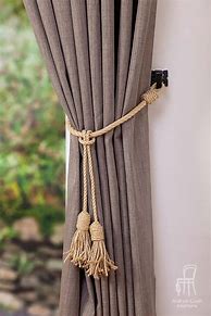 Image result for Wooden Curtain Tie Backs