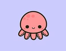 Image result for Cute Kawaii Octopus Drawings