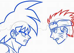 Image result for Anime Drawings Naruto and Goku