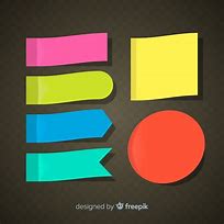 Image result for Sticky-Note Shapes
