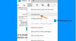 Image result for Microsoft Edge Browser Lock