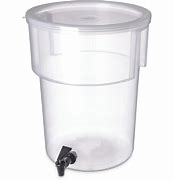 Image result for Clear Plastic 5 Gallon Container