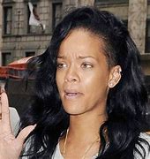 Image result for Rihanna without Makeup and Wig