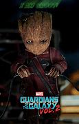 Image result for Cute Baby Groot with Infinte Gon' Let