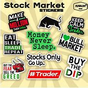 Image result for Stock Market Stickers Laptop