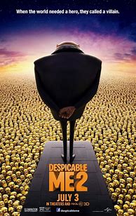 Image result for Despicable Me 2 Poster