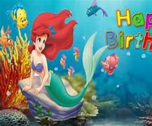 Image result for Little Mermaid Birthday Clip Art