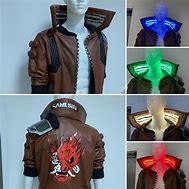 Image result for Cyberpunk LED Jacket