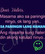 Image result for Dear Haters Quotes