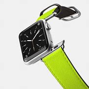 Image result for Neon Yellow Apple Watch Strap Leather