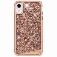 Image result for iPhone XR Glitter Case Rose Gold