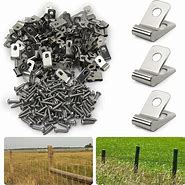 Image result for Wire Fence Clips Almond Color