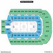 Image result for Seating at Blue Cross Arena