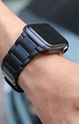 Image result for Titainum Leather Strap for Apple Watch 2 Ultra
