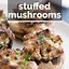 Image result for Sausage Stuffed Mushrooms Cream Cheese Parmesan Wine