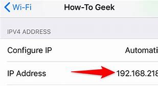 Image result for How to See iPhone IP Address