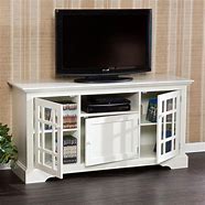 Image result for White TV Cabinet with Doors