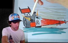 Image result for How to Draw a Top Fuel Dragster