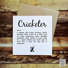 Image result for Funny Cricket Quotes