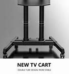 Image result for Mobile TV Cart