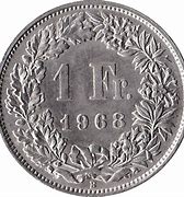 Image result for 1 Swiss Franc Image