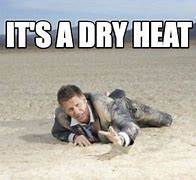 Image result for Dry Heat Meme