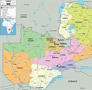 Image result for Zambia Road Map
