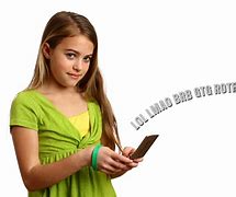 Image result for Girl Texting On Cell Phone