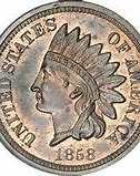 Image result for 1858 US Penny