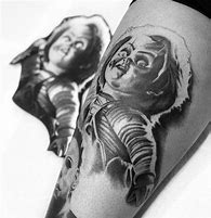 Image result for Chucky Tear Out Tattoo Sketch