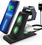 Image result for Wireless Charging Station with Place for Keys and Wallet and Over Ear Headphones