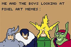 Image result for Meme Pixel Art Reddit