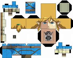 Image result for Link Papercraft Template
