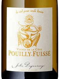 Image result for Jules Desjourneys Pouilly Fuisse Vignes Cote