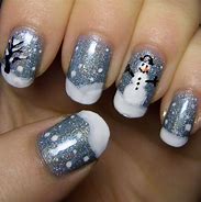 Image result for Winter Wonderland Nail Art